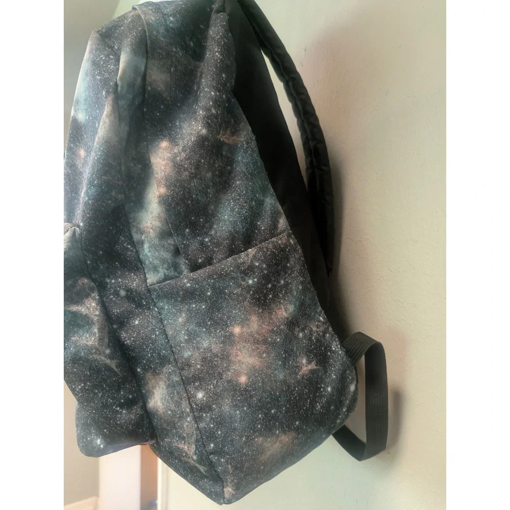 JanSport Galaxy Print Backpack Unisex OS Blue Purple Good Cosmic SuperBreak
